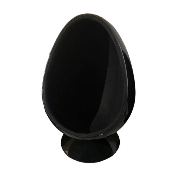 Poltrona Ball Chair 1963 utáni - fekete-fekete kúp forma - 