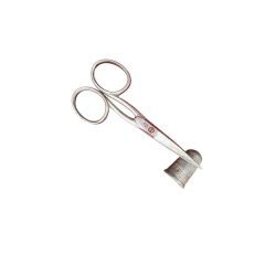Ezüst Gyűszű Fém Kisollóval 