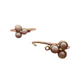 Gyermek Fülbevaló Kis Gyöngyökkel 