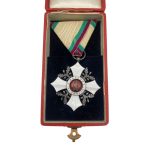 Bolgár Hazáért érdemrend - ezüst, tűzzománc - (1891 - 1908)