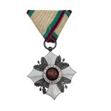 Bolgár Hazáért érdemrend - ezüst, tűzzománc - (1891 - 1908)