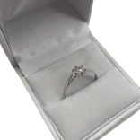Fehérarany Brilliáns Gyűrű 0,38 CT