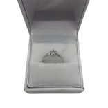 Fehérarany Brilliáns Gyűrű 0,38 CT