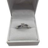 Fehérarany brilliáns gyűrű 0,35 CT
