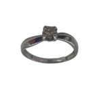 Fehérarany brilliáns gyűrű 0,35 CT
