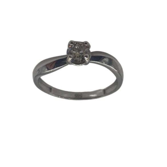 Fehérarany brilliáns gyűrű 0,35 CT