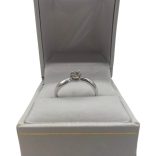Fehérarany brilliáns gyűrű 0,35 CT