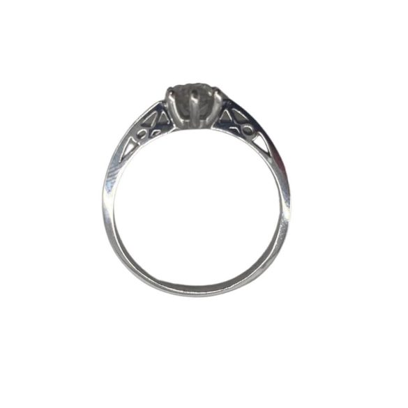 Fehérarany brilliáns gyűrű 0,42 CT