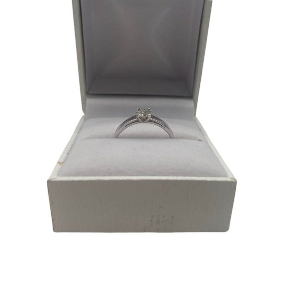 Fehérarany brilliáns gyűrű 0,36 CT