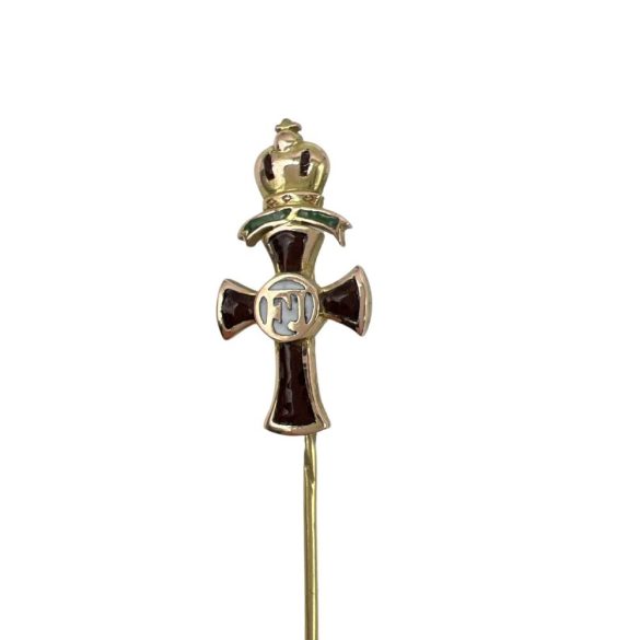 Ferenc József monogramos kitűző