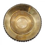 Empire Stílusú Aranyozott Ezüst Kínáló