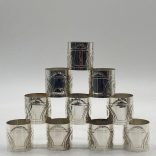 Ezüst Szalvétagyűrű