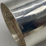 Ezüst Szalvétagyűrű