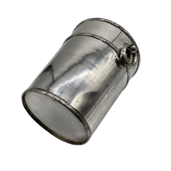 Ezüstözött alpakka pezsgős vödör