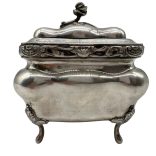 Ezüst cukordoboz 502 gr