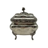 Ezüst cukordoboz 502 gr