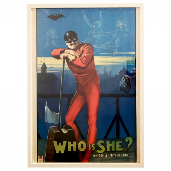 Edward A. Hill-Mitchelson(1885-1951)Plakát- litográfia: Ki Ő?