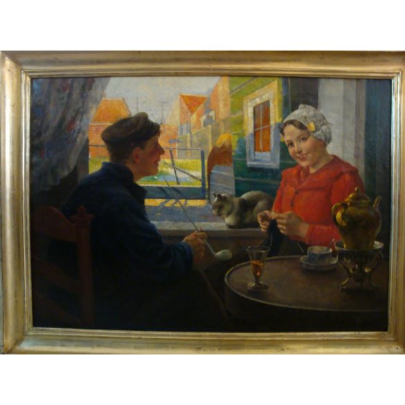 Kath Grobe (működött a 20. sz. I. felében): Udvarlás tea mellett