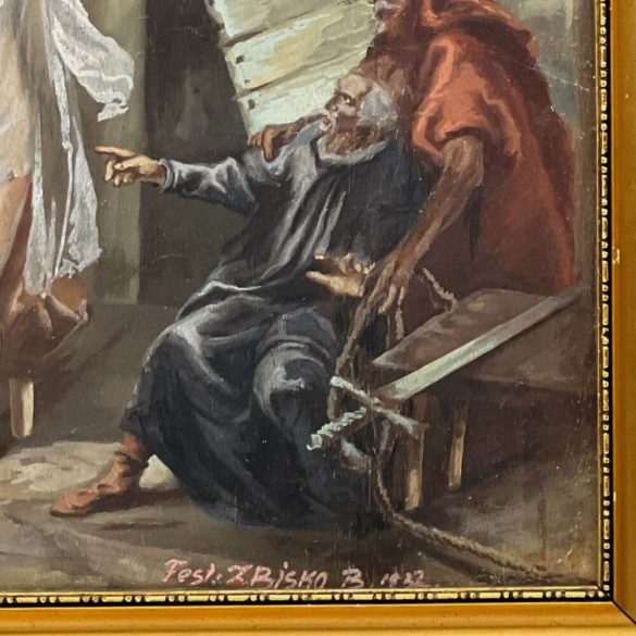 Z. Bisko jelzéssel, 1910 körül:  Szent Péter megkapja az Egyház kulcsait