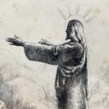 Komjáti Wanterka Gyula: Krisztus ( Világmegváltó) rázkarc