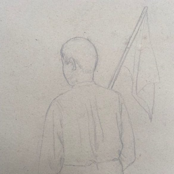 Ferenczy Noémi: Zászlóvivő