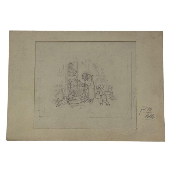 Johann Michael Voltz: Alamizsna kéregető