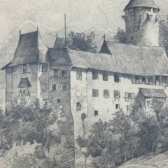 Herman Matzen: Tivoli vár látképe