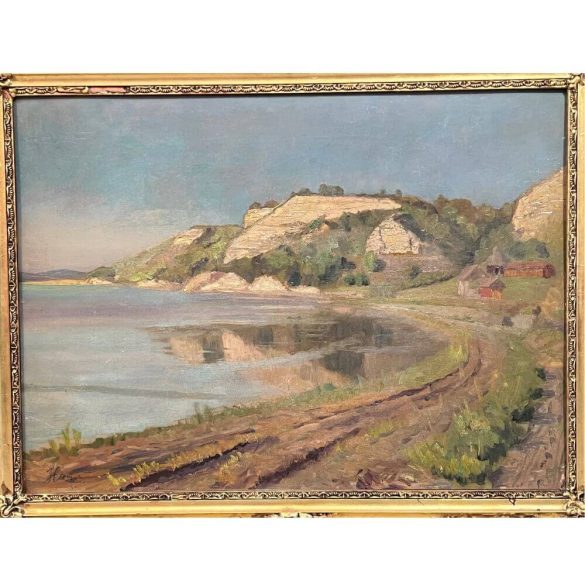 Hanz jelzéssel: Folyókanyar látképe