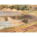 Hanz jelzéssel: Folyókanyar látképe