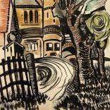 Ismeretlen orosz festő: Falusi templomtornyok