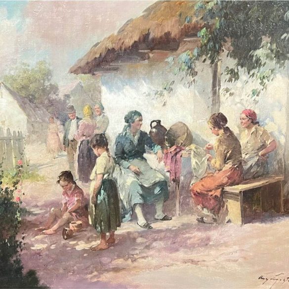 Ács Ágoston(1889-1947): Beszélgetők