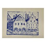 Német (NDK) képzőművészek linoalbuma