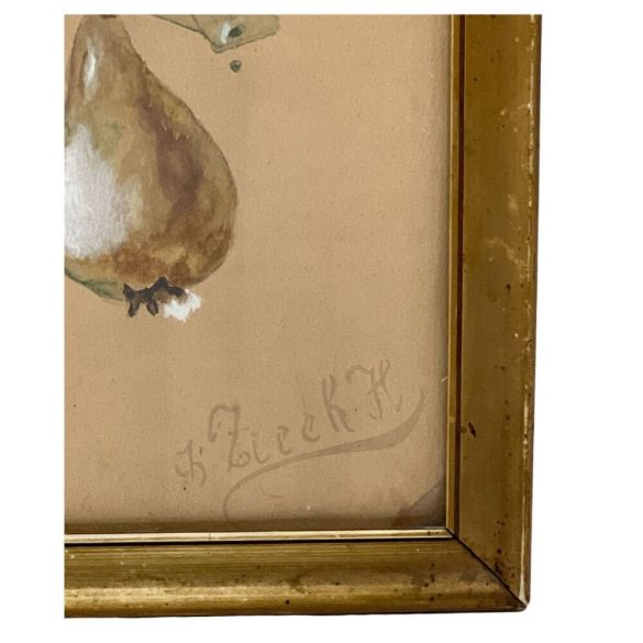 Zieek H. jelzéssel, 1910 körül: Körteág