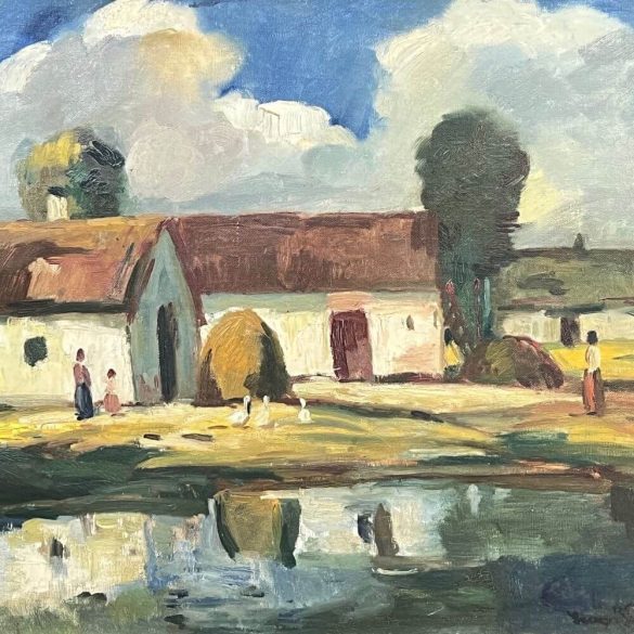 Iványi-Grünwald Béla (1867-1940) műhelye: Kecskeméti majorság