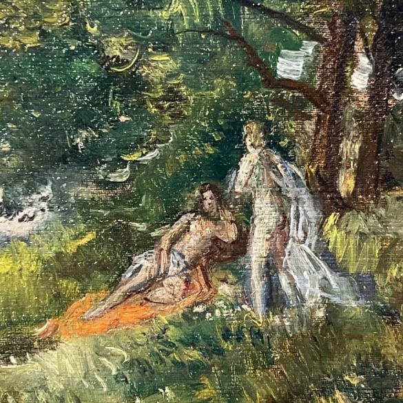 Herman Lipót (1884-1972): Fürdőzők a tisztáson