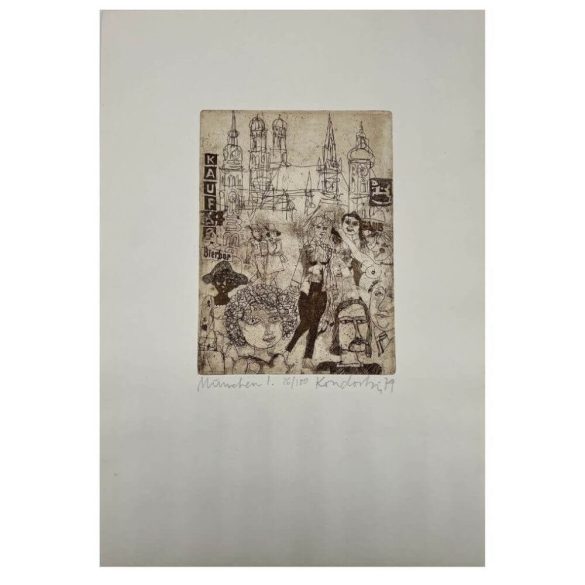 Kondor Lajos (1926-2006): München I.