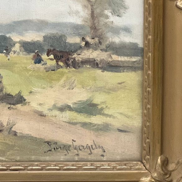 Pörge Gergely (1858-1930): "Kün a tanyán"