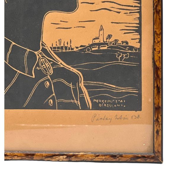 Pártay István (1906-1979): Merkepusztai béreslány