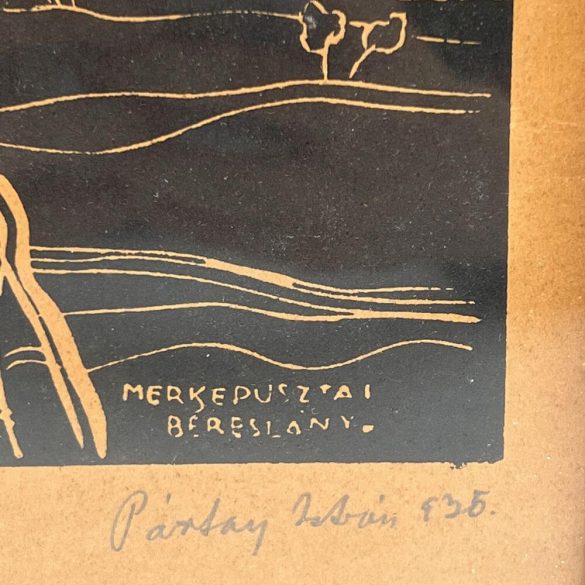 Pártay István (1906-1979): Merkepusztai béreslány