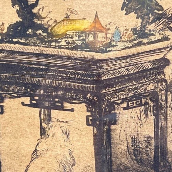 Louis Icart  (1888-1950): A Japán kert