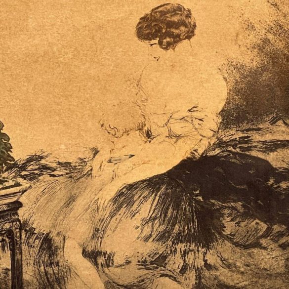 Louis Icart  (1888-1950): A Japán kert
