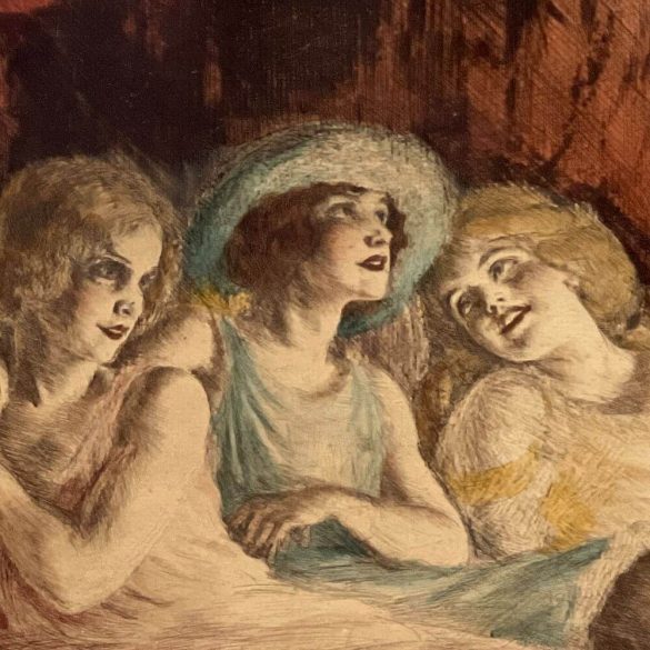 Prihoda István (1891-1965): Hölgyek az operában