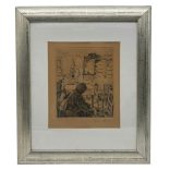 Perlmutter Izsák (1866-1932) - Prihoda István (1891-1956): Kislány a tisztaszobában
