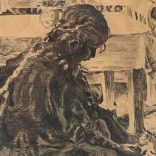 Perlmutter Izsák (1866-1932) - Prihoda István (1891-1956): Kislány a tisztaszobában
