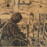 Perlmutter Izsák (1866-1932) - Prihoda István (1891-1956): Kislány a tisztaszobában
