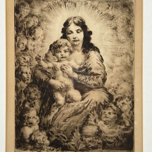 Prihoda István (1891-1965): Madonna a gyermekkel