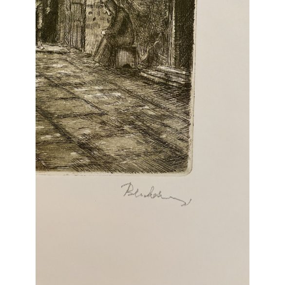 Blahos Rudolf (1917-1986): Szűk utca (II.)