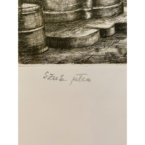 Blahos Rudolf (1917-1986): Szűk utca (II.)