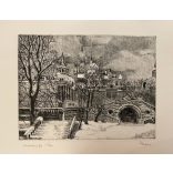Blahos Rudolf (1917-1986): Halászbástya télen