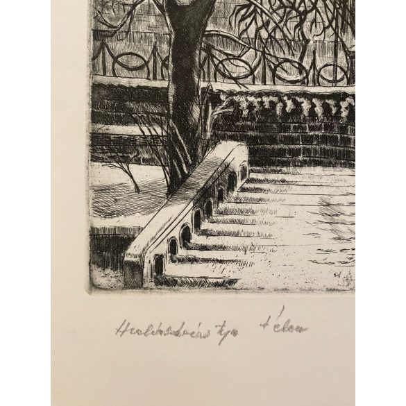 Blahos Rudolf (1917-1986): Halászbástya télen
